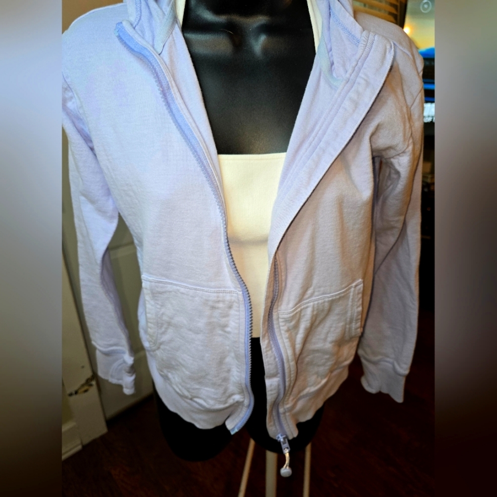 Athleta (girls) purple hood jacket